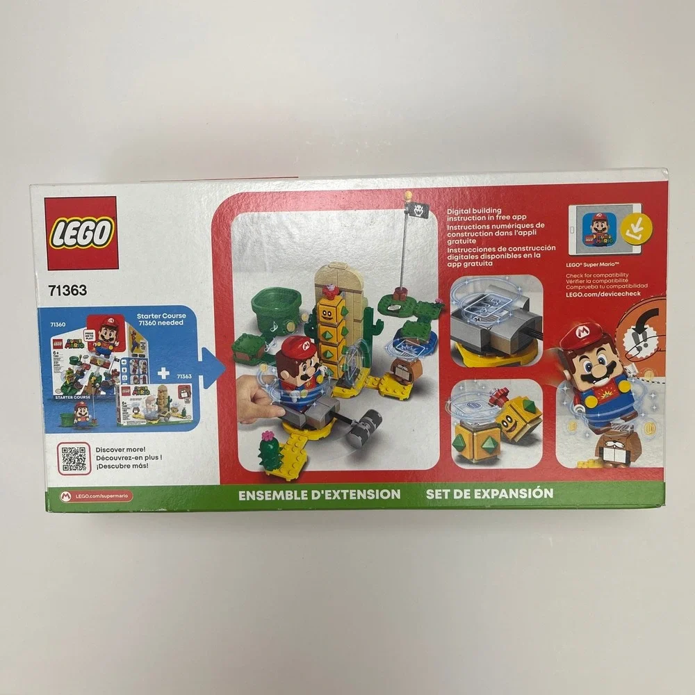LEGO Building Set 71363 Super Mario Desert Pokey Monty Mole Expansion Set NEW
